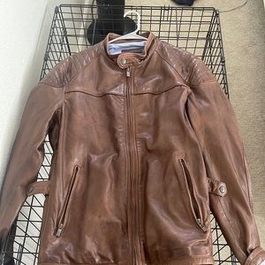 Leather jacket
